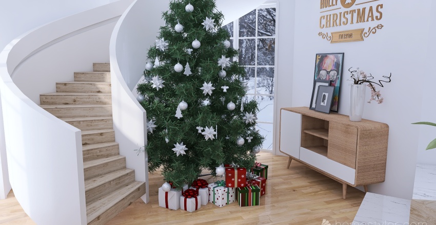 #ChristmasRoomContest- Soft Design 3d design renderings