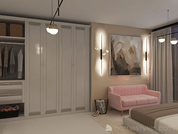 Nature in the home 3d design renderings