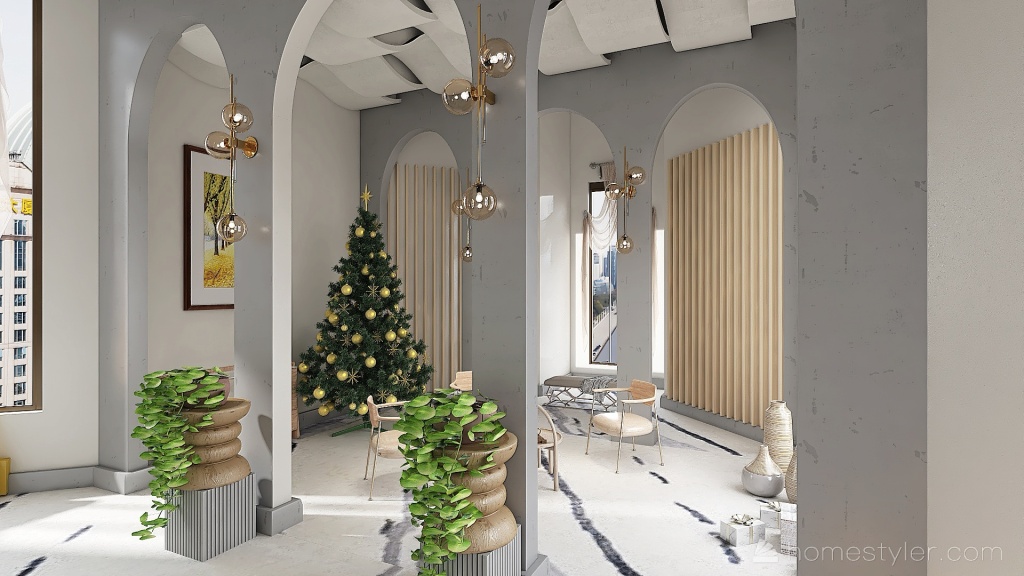 #ChristmasRoomContest Rhapsody 3d design renderings