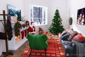 Oh What Fun! #ChristmasRoomContest_copy Design Rendering
