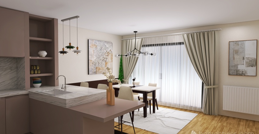 Mediterranean Villa 3d design renderings