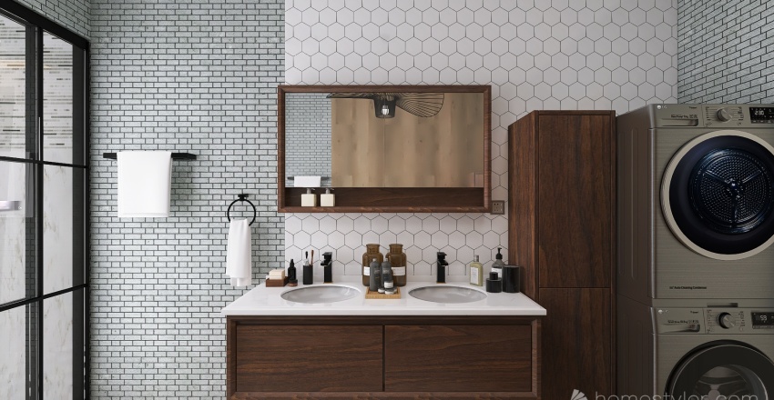 Modern Bathroom2 3d design renderings