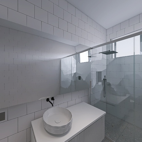GG bathroom shower ONLY 3d design renderings
