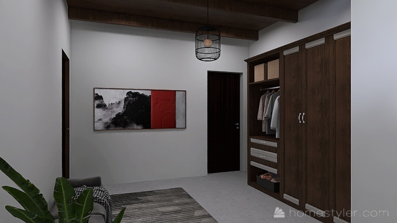 Main Living Area 3d design renderings