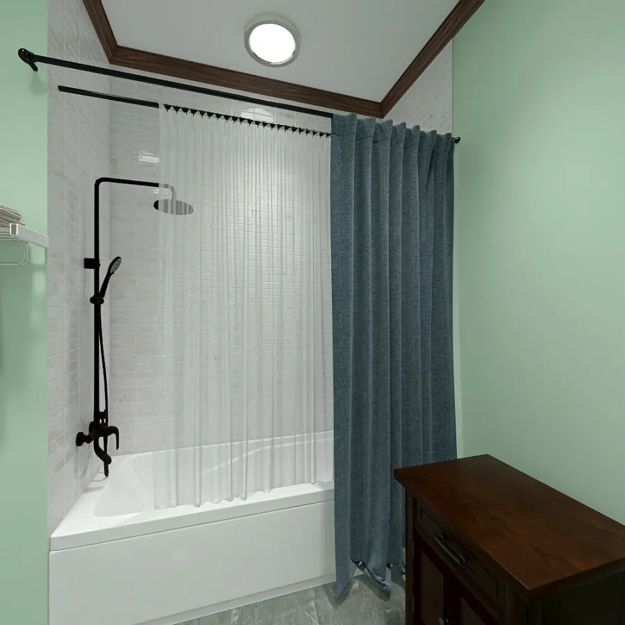 Hall Bath 3d design renderings