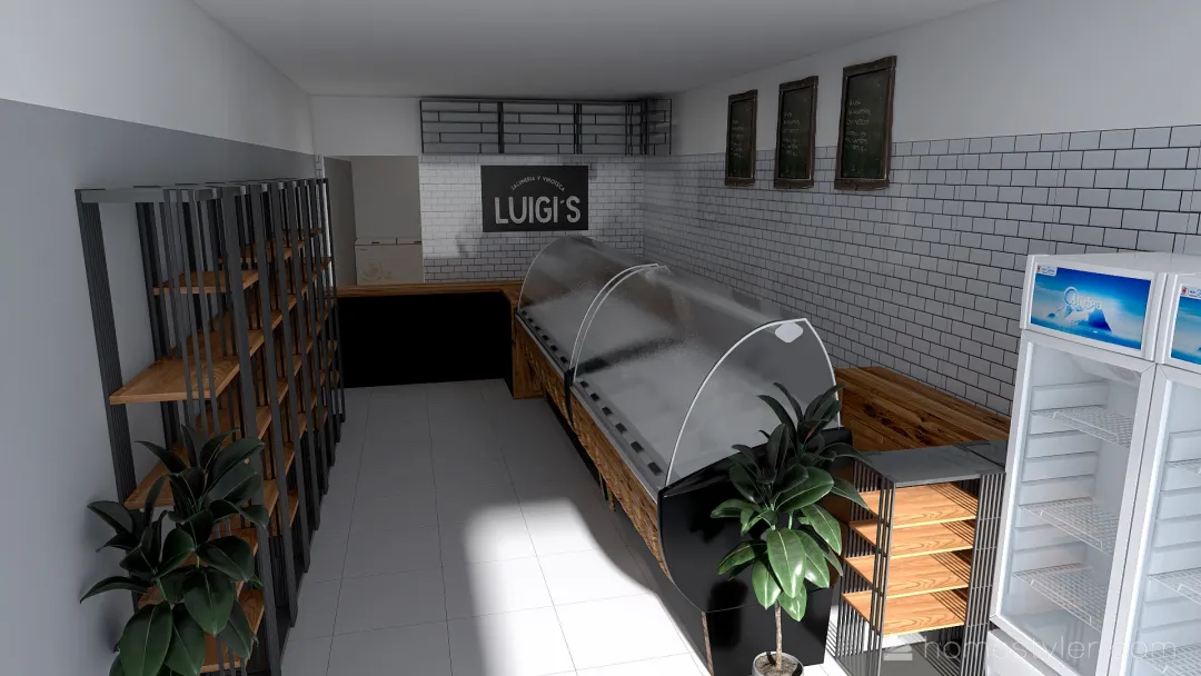 Luigi's III (4) 3d design renderings