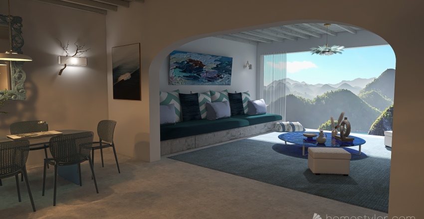 maison de vacance 3d design renderings