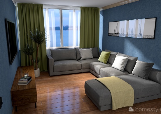Apartment in Sochi Design Rendering
