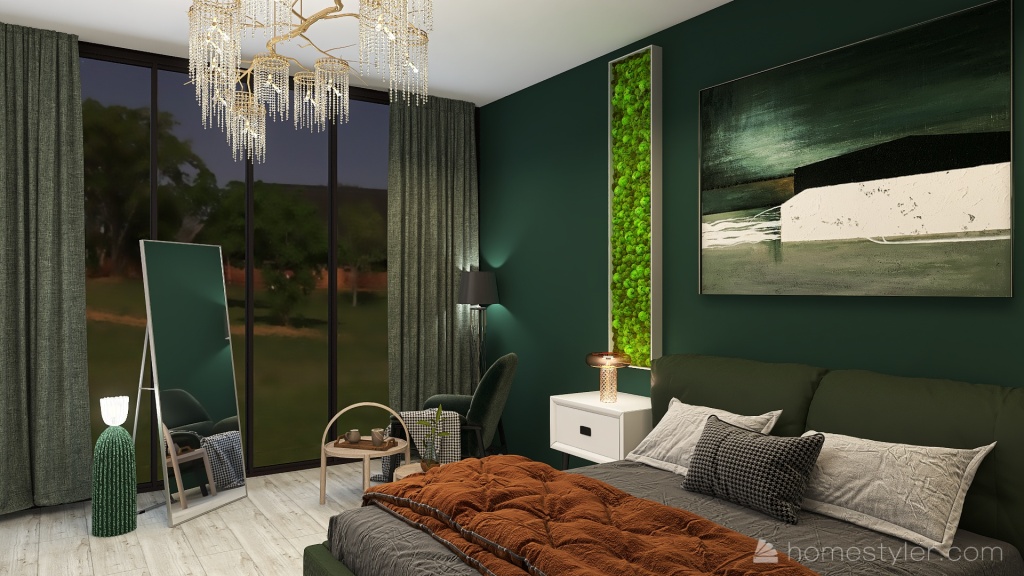 Eco cottage type 3 3d design renderings