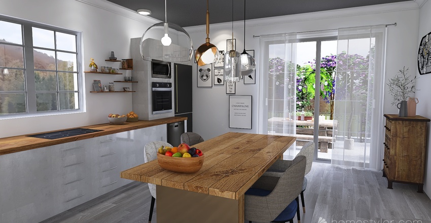 La maison de Lara 3d design renderings