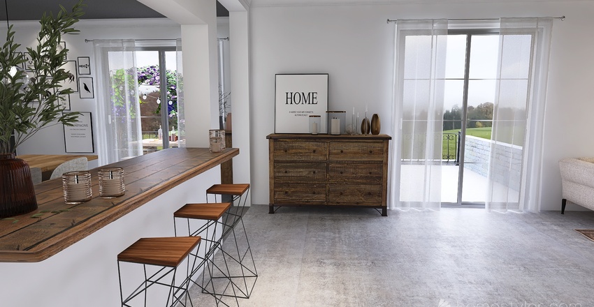 La maison de Lara 3d design renderings