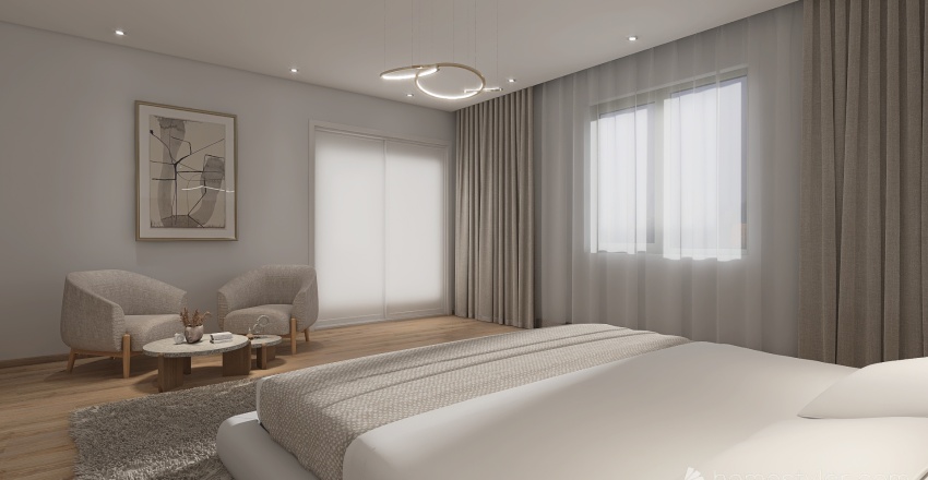 villa ryad-bedroom 3d design renderings