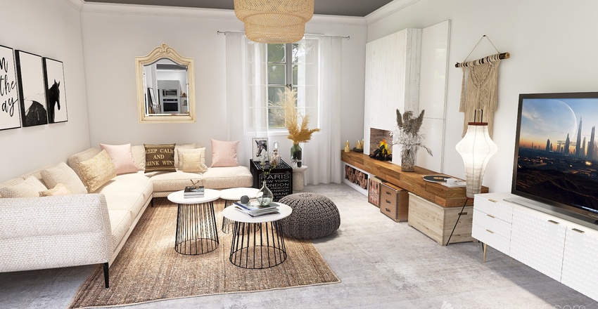 La maison de Lara 3d design renderings