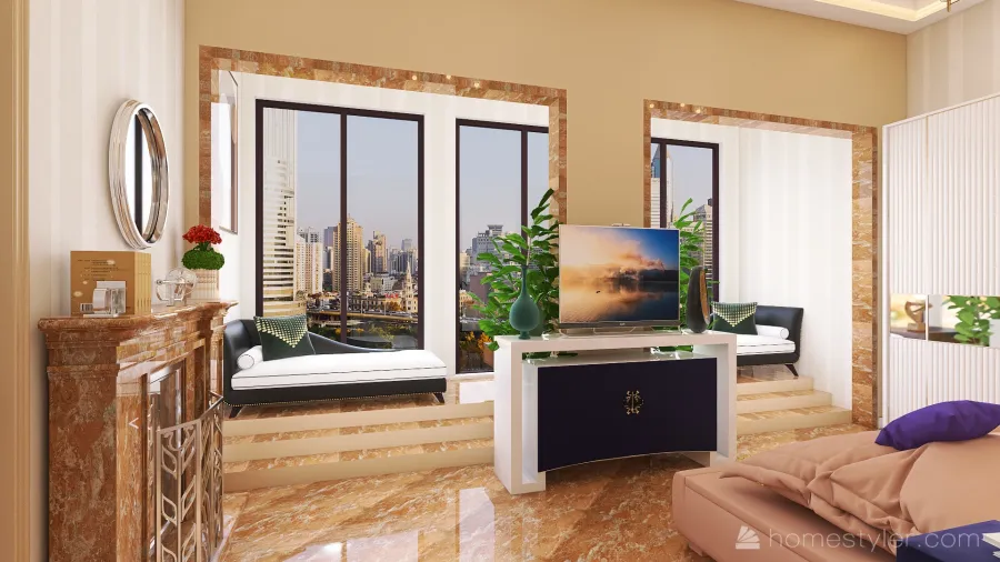 appartamento of america 3d design renderings