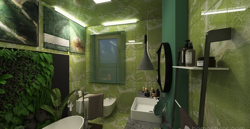 Bathroom 3d design renderings
