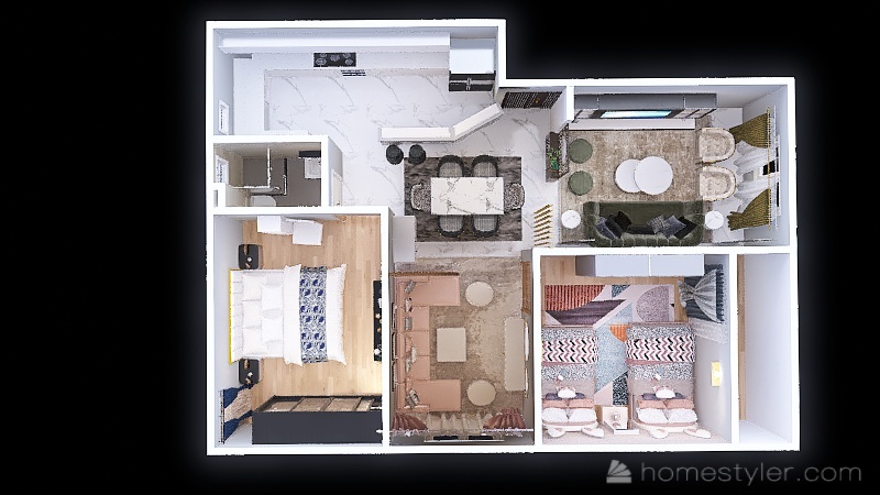 Copy of MY HOME 2 3d design renderings