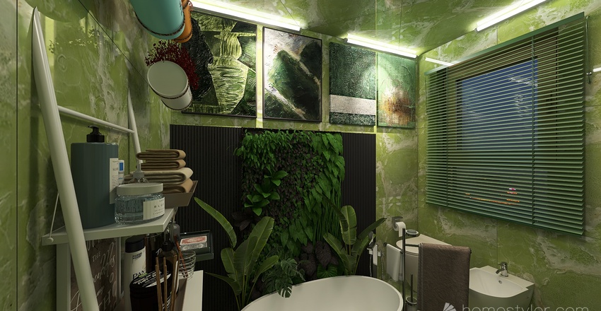 Bathroom 3d design renderings