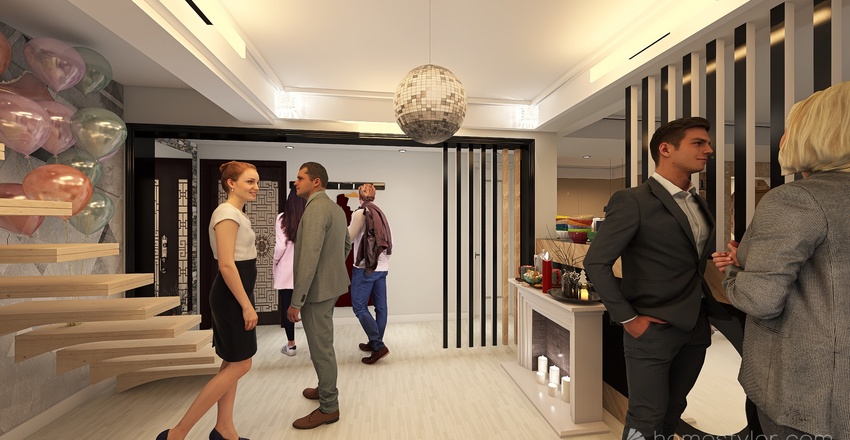 Lounge 3d design renderings