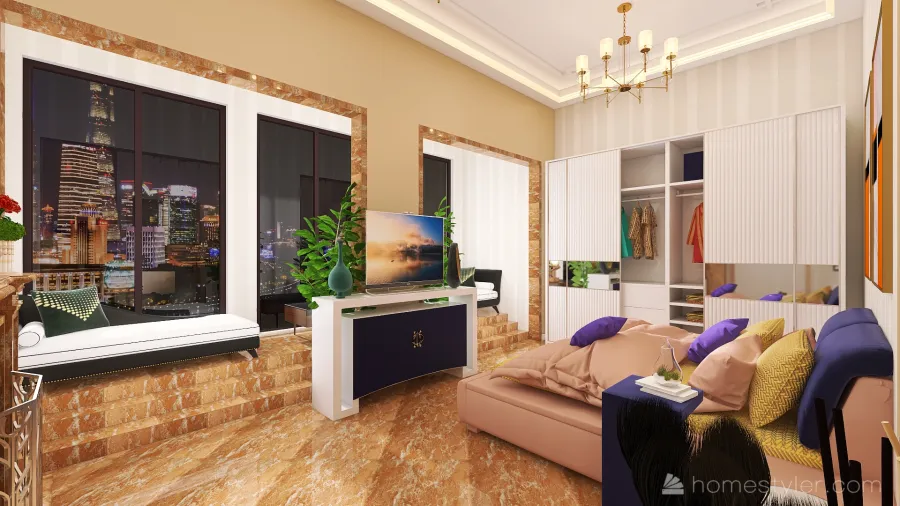 appartamento of america 3d design renderings