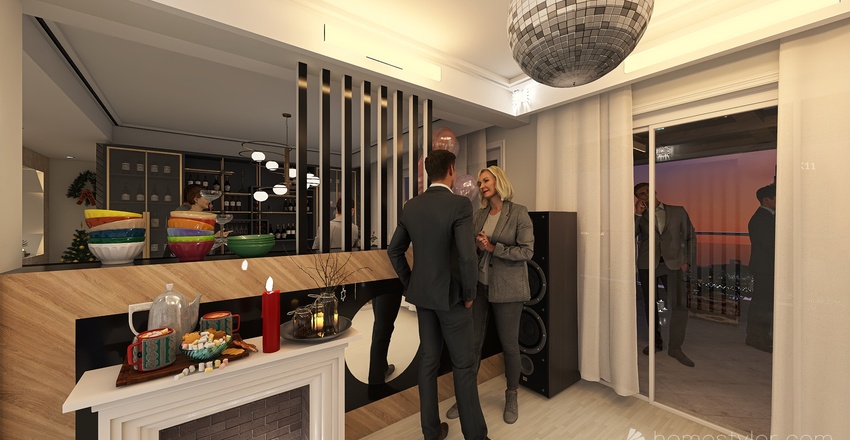 Lounge 3d design renderings