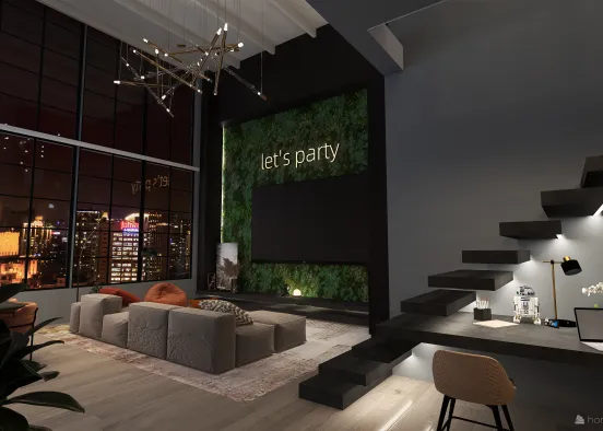 #PartyContest - let's party - duemilaventidue Design Rendering