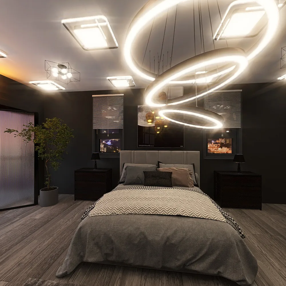 4th floor bedroom 3d design renderings