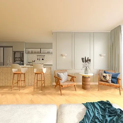 classic apartment #tradicional 3d design renderings