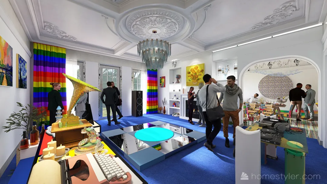 #PartyContest LGBT+ 3d design renderings