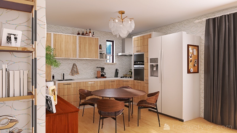 appartement simple 3d design renderings