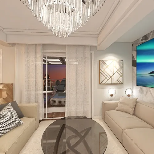 Lounge 3d design renderings