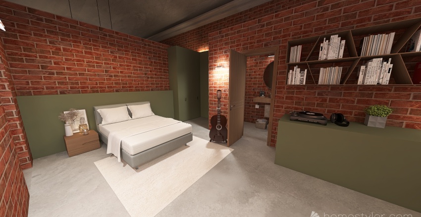 Ariana Bedroom 3d design renderings