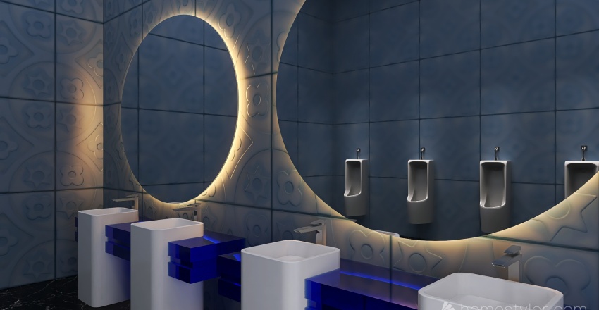blue playhouse 3d design renderings