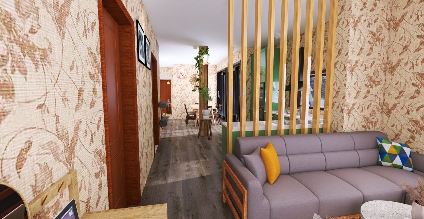GREAT-GRAND PARENTS' WEEKEND HOUSE 3d design renderings