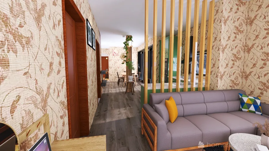 GREAT-GRAND PARENTS' WEEKEND HOUSE 3d design renderings