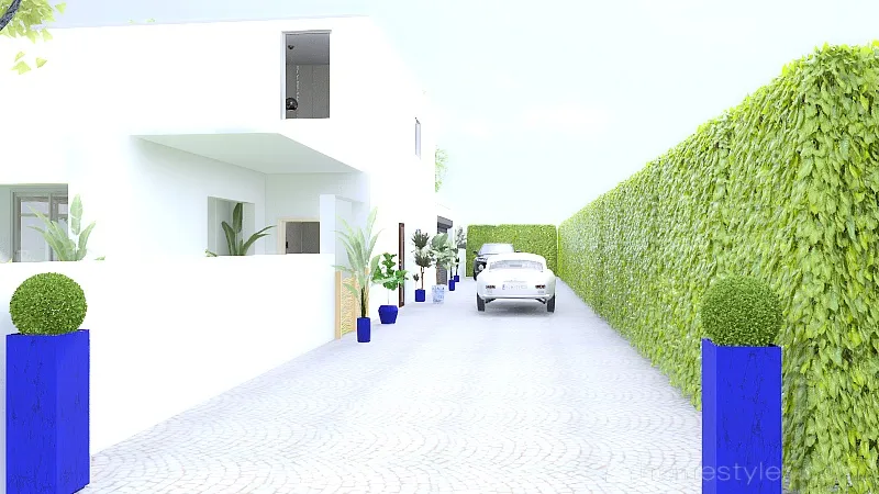 Villa Barahaus 3d design renderings