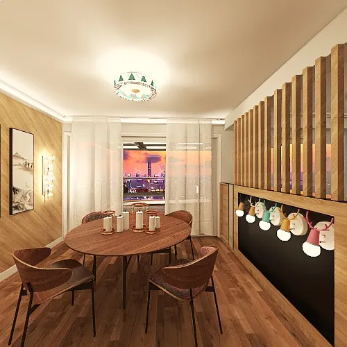 LivingDiningRoom 3d design renderings