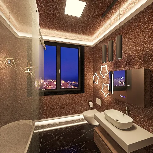 Bathroom 3d design renderings