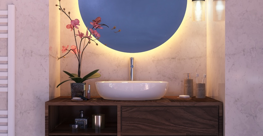 Bathroom makeover 3d design renderings