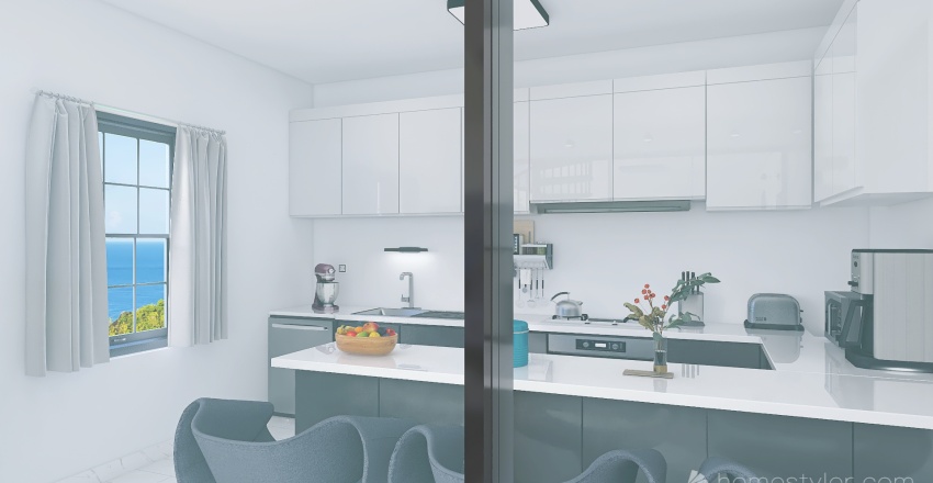 Salonumuz ve Mutfağımız 3d design renderings