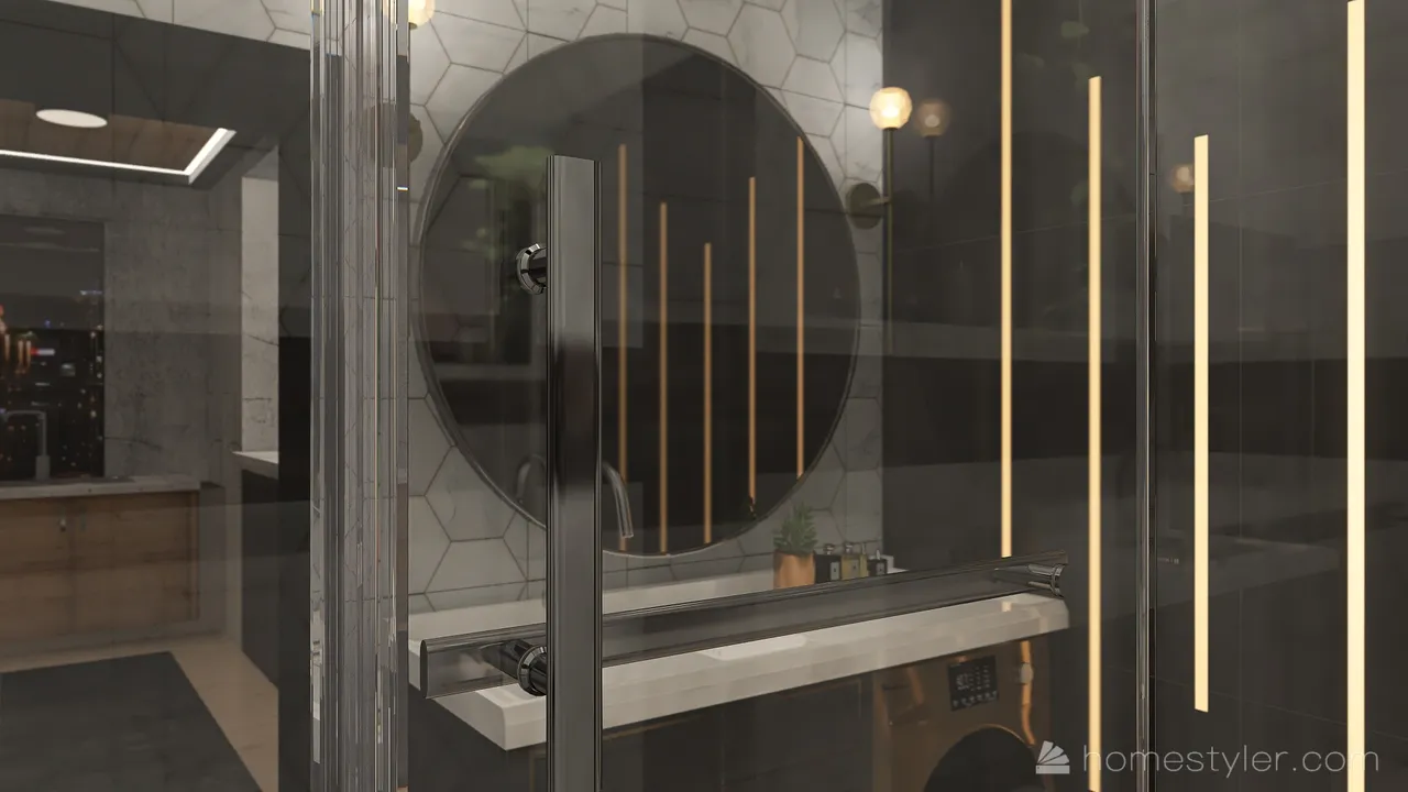 Bathroom 3d design renderings