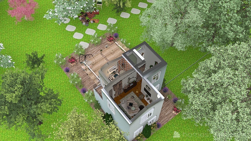 Small Cozy Cottage 3d design picture 3195.58