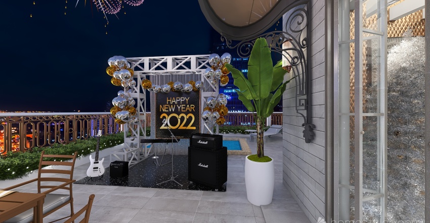 #PartyContest_Shining Shimmering 3d design renderings