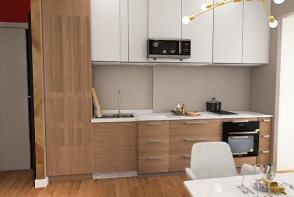 Кухня 3150-v3 х.сл Design Rendering