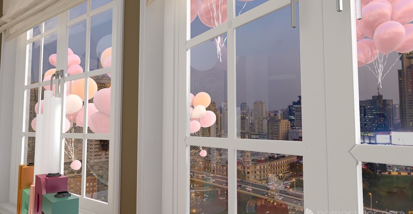 Balcony 3d design renderings