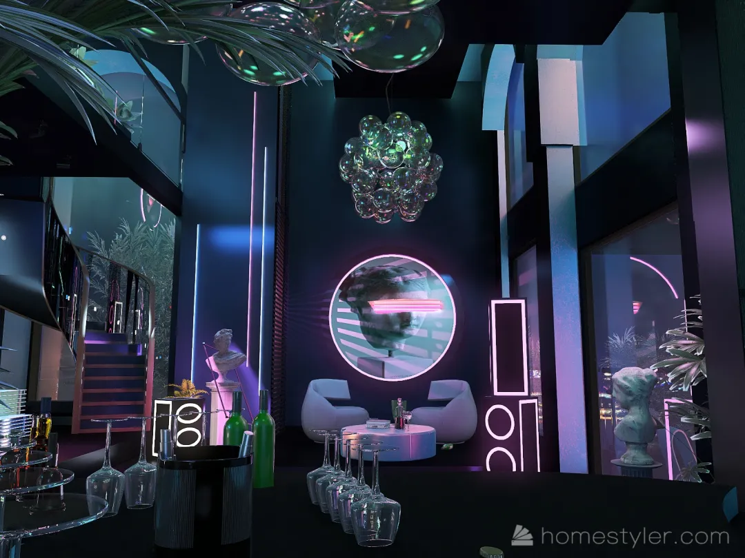 #PartyContest - Light it up 3d design renderings
