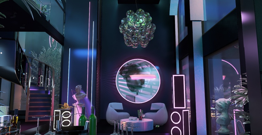 #PartyContest - Light it up 3d design renderings