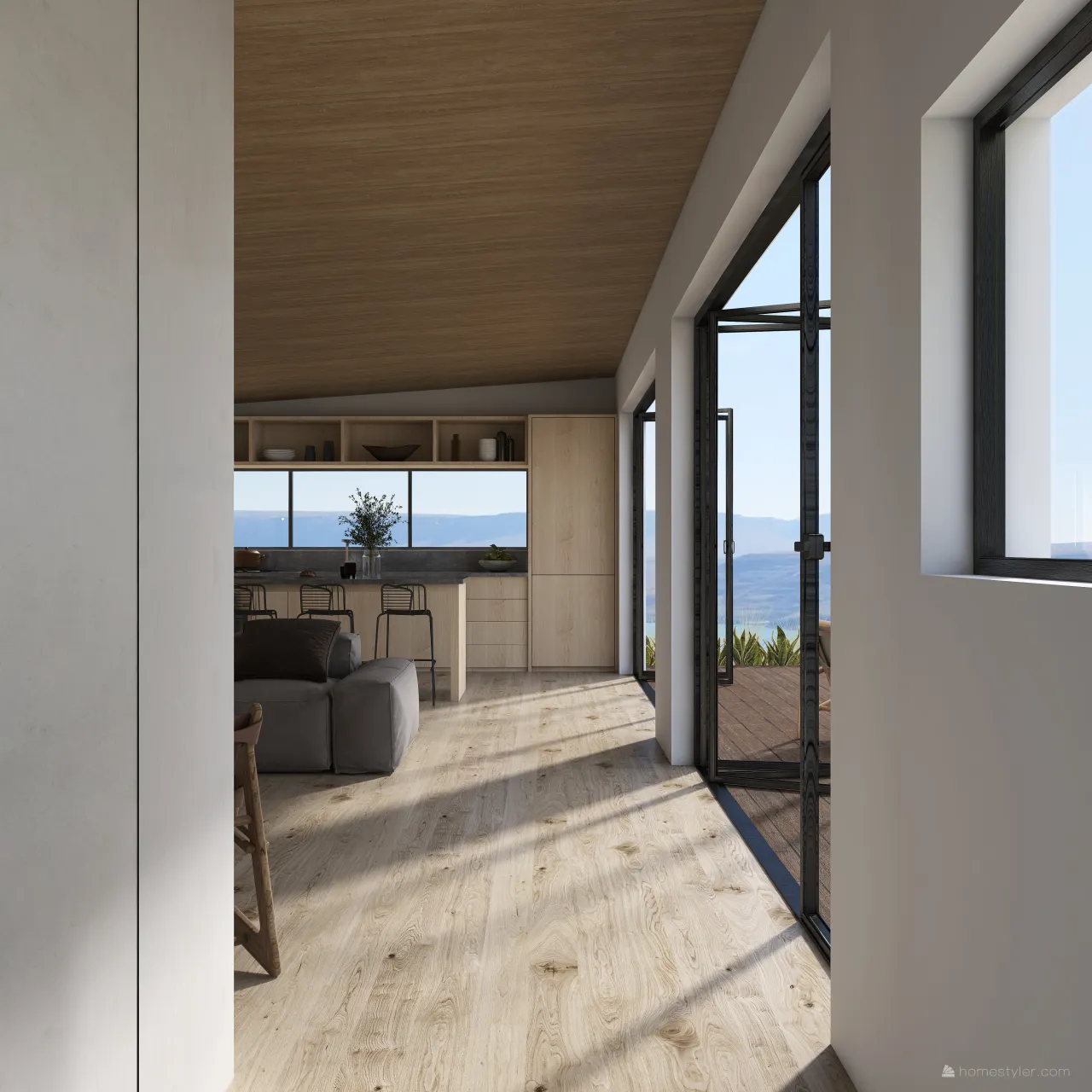 Scandinavian WoodTones UnnamedSpace 3d design renderings