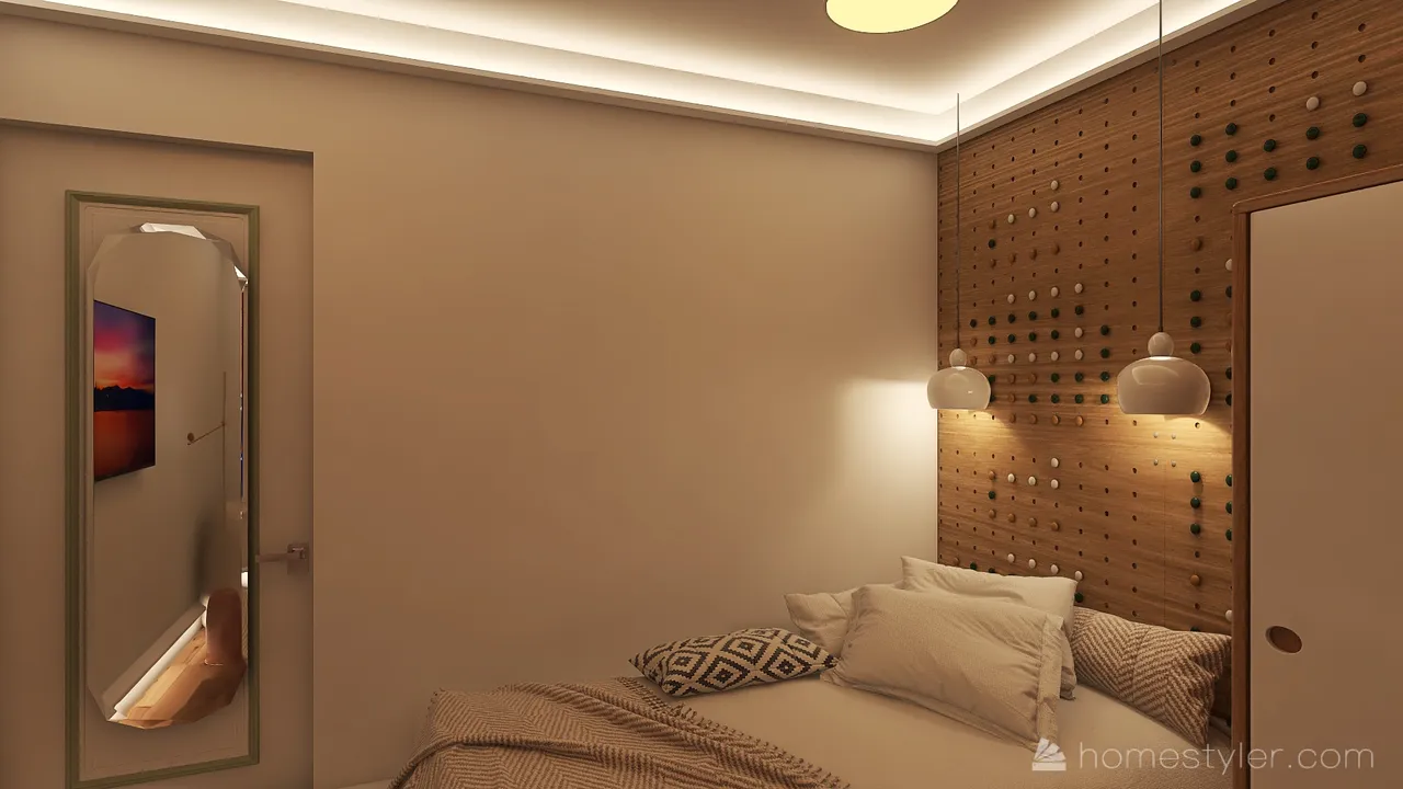 MasterBedroom 3d design renderings