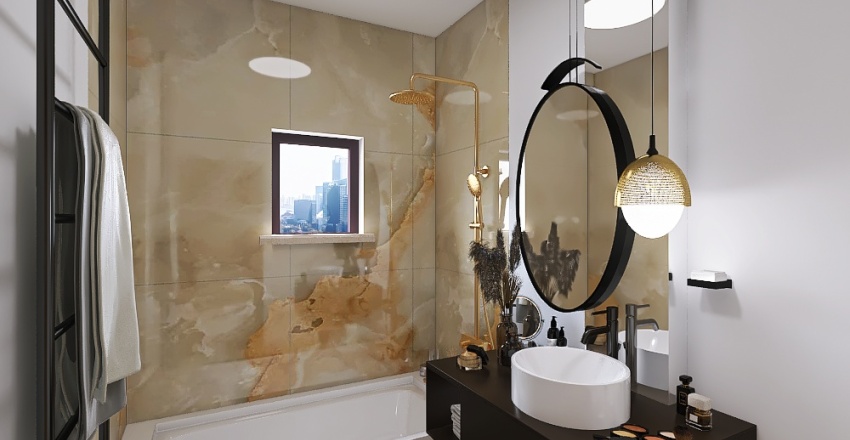 Ap.17. Fantasy Marble Bathroom 3d design renderings