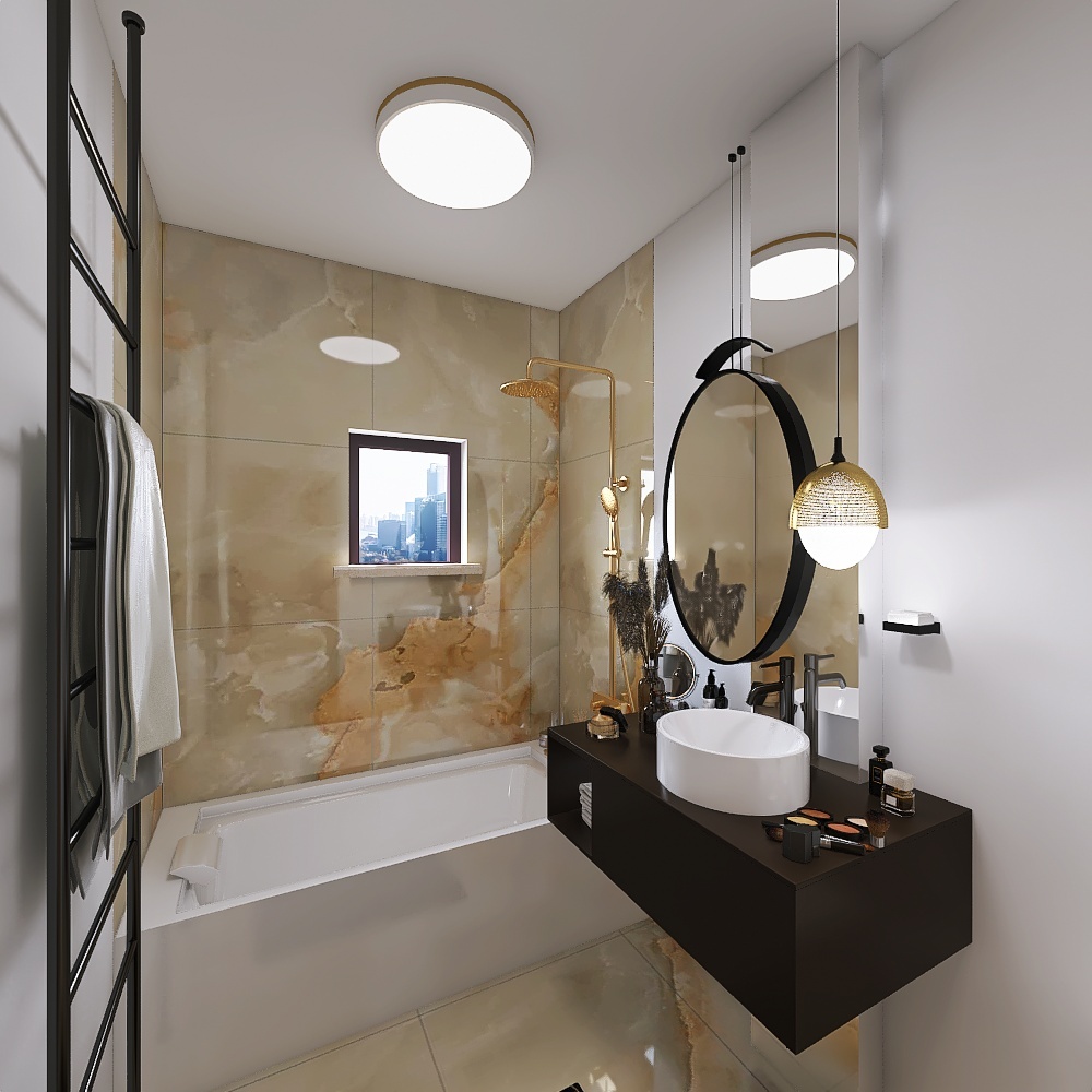 Ap.17. Fantasy Marble Bathroom 3d design renderings